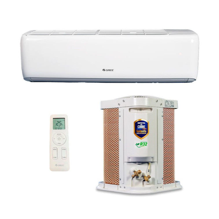 Imagem do produto Ar Condicionado Split Hw G-top Auto Inverter R-32 Gree 24000 BTUs Quente/frio 220V Monofásico GWH24ATE-D6DNA1A/I Imagem do produto Ar Condicionado Split Hw G-top Auto Inverter R-32 Gree 24000 BTUs Quente/frio 220V Monofásico GWH24ATE-D6DNA1A/I