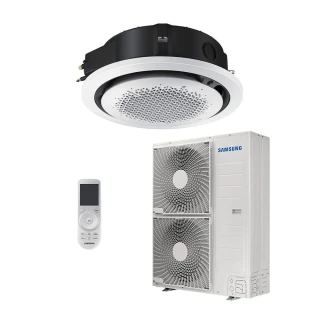 Ar Condicionado Cassete 360 Inverter R-32 Windfree Samsung 53000 BTUs Quente/Frio 220V Monofásico