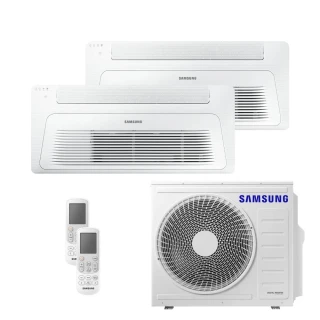 Ar Condicionado Bi Split Samsung Wind Free 24000 BTUs (K7 1V 12K+18K) Quente e Frio Inverter 220V R410A (AJ068AXJ3KH-AZ)
