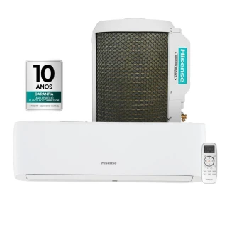 Ar Condicionado Split Hi Wall Hisense Inverter 12000 BTUS Frio 220V AS-12TW2RURCK00