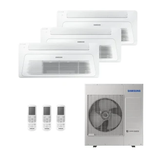 Ar Condicionado Tri Split Samsung Wind Free 34000 BTUs (K7 1V 09K+09K+22K) Quente e Frio Inverter 220V R410A (AJ100DXJ5KH/AZ) Ar Condicionado Tri Split Samsung Wind Free 34000 BTUs (K7 1V 09K+09K+22K) Quente e Frio Inverter 220V R410A (AJ100DXJ5KH/AZ)