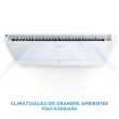 Ar Condicionado Split Teto Midea Connect 36000 BTUs Frio Inverter 220V 38CCVE36515MM