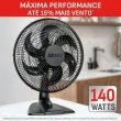 Ventilador Arno Mesa Essential 40 cm 6 Pás 220V VE2E (2720018601)